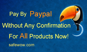 pay pay paypal without confirmation at safewow